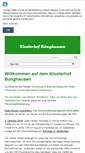 Mobile Screenshot of klosterbauer.de